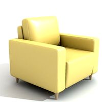 Armchair 3D Model