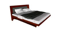 Platform King Bed with storage
