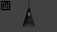Pendant lamp _ ALPIRIZA 48cm Black _ light fixture