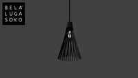 Pendant lamp _ ALPIRIZA 36cm Black _ light fixture