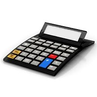 Calculator 3D Model