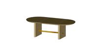 Crate and Barrel Oli Oval Dining Table