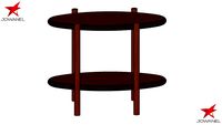 Mesa Lateral Oval Arya