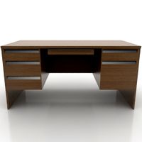 Desk 3D Model