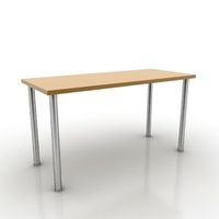 Desk 3D Model