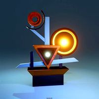 Abstraction Signpost | 3D