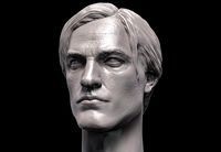 Bruce Wayne Head- Robert Pattinson | 3D