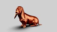 Basset Hound Pose 01 | 3D