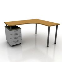 Desk 3D Model