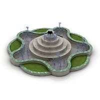 Fountain 3D Model