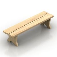 Bench 3D Model