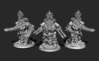 Thousand brothers contemptor magical dead inside dreadnought | 3D