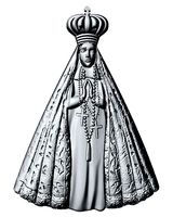 Nossa Senhora Aparecida Saint Lady Mary 3D print model | 3D