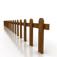 Fence 3D Model