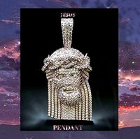 Jesus diamond  Hip Hop  pendant-2 | 3D