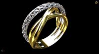 Lacy Braided Ring | 3D