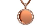 Picture pendant 1-2 inch N6 | 3D