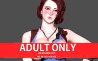 JILL VALENTINE NAKED NUDE HENTAI NFSW RESIDENT EVIL SEXY GIRL | 3D