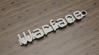 WarFace logo keychain | 3D