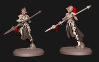 Anime banshee plus anime set of alternative heads | 3D