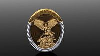 Saint Michael Pendant | 3D