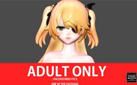 FISCHL NAKED NUDE GENSHIN IMPACT CUTE SEXY GIRL HENTAI ANIME | 3D