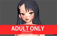 NAGATORO SENPAI NAKED NUDE CUTE HENTAI SEXY GIRL ANIME | 3D
