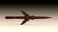 Angel Slayer Lineage2 Knife Dagger | 3D