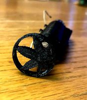 Clipper Lighter with Hemp Wick Spool  | 3D