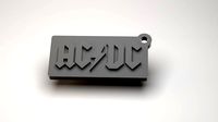 ACDC Keychain | 3D