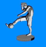 ITALIAN SOCCER PLAYER CHIESA | 3D