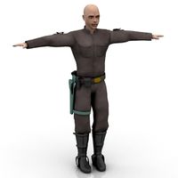 Luke Bespin 3D Model