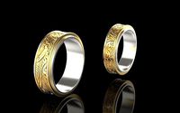 Wedding Rings 4610 | 3D