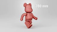 Bearbrick 280mm Move | 3D