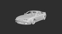 Nissan Silvia S14 Rocket Bunny | 3D