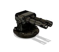 CROWS weapon system | 3D