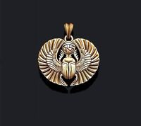 Egyptian scarab pendant | 3D