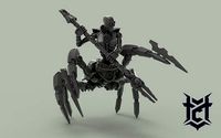 ARACHNE NECRO FEMALE | 3D