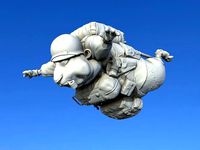 Hamster paratrooper | 3D
