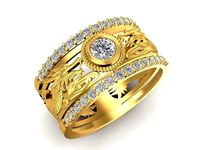 Lucky Dragon Ring 1106 New Design 2021 | 3D