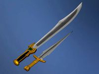 Loki Dagger and Sylvie Blade - Loki DisneyPlus Series | 3D
