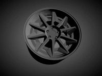 New for 2021 Rotiform CVT with tires for Hotwheels | 3D