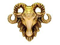 head goat for jewelry 3070 | 3D