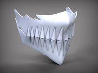 Bleach Harribel Face Mask | 3D