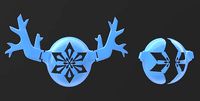 Ice hilichurl mask | 3D
