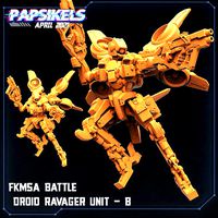 FUKIMASA BATTLE DROID RAVAGER UNIT - B | 3D