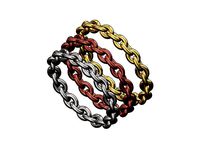 Simple stacker chain link band | 3D