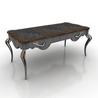 Desk 3D Model