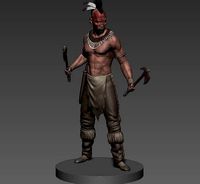 MOHICAN WARRIOR | 3D