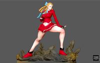 KARIN KOF KING OF FIGHTERS GAME CHARACTER GIRL | 3D
